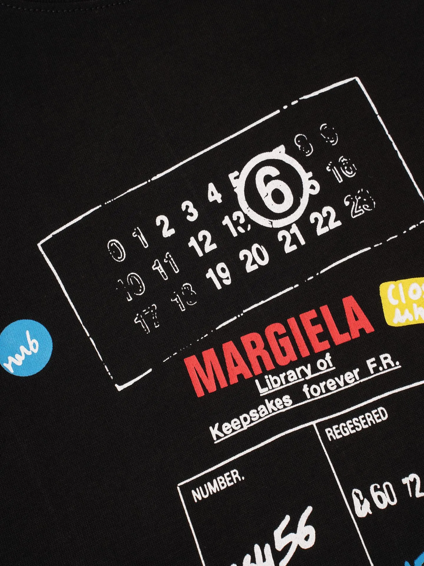 Maison Margiela 26ss T Maison Margiela T ， Retro 。 ， ， 。 ， ， Breathable ， ， ， 。 ：Black，White Size：S—XL